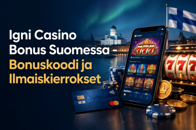 Igni Casino Bonus Suomessa - Bonuskoodi ja Ilmaiskierrokset