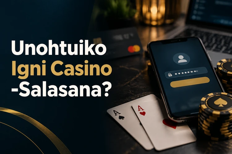 Unohtuiko Igni Casino -Salasana?